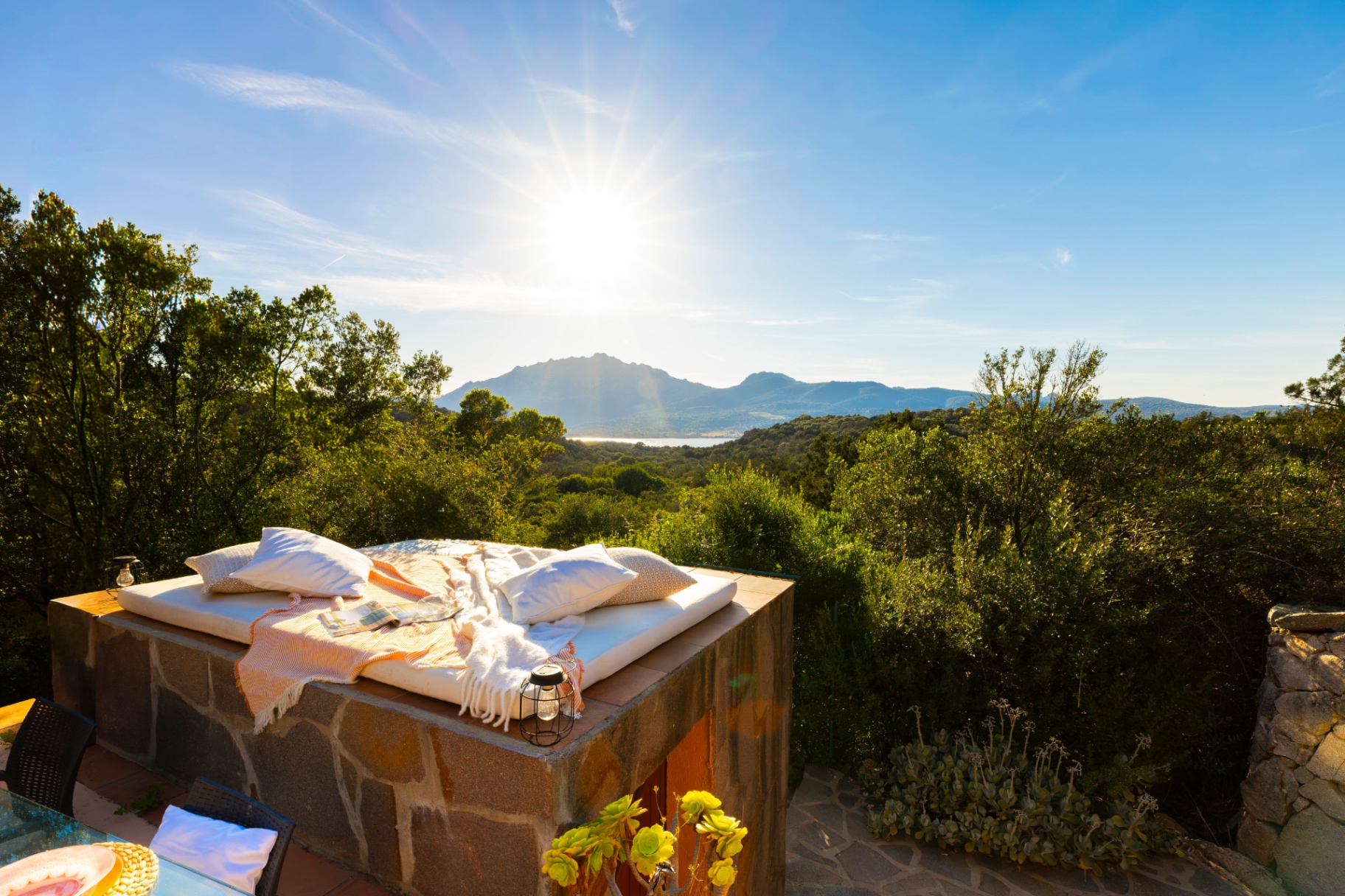 Casa vacanza immersa nel paesaggio della Sardegna